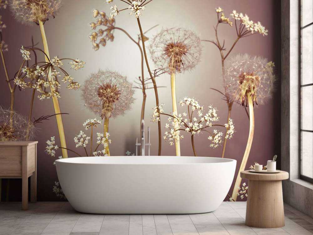 Fantasia del prato marrone