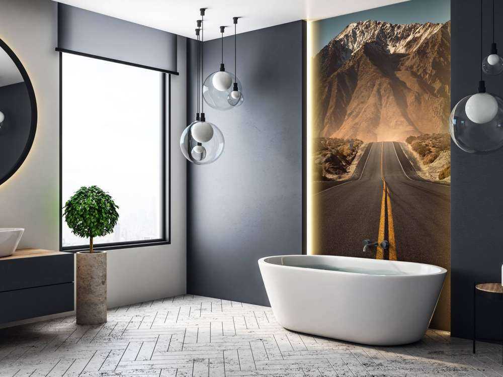 Via attraverso le montagne