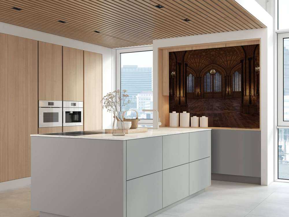 Corridoio del castello in 3D