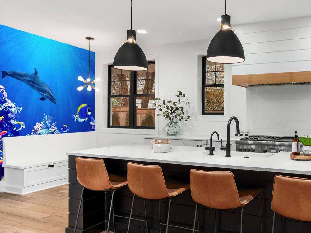 Il mondo sommerso blu