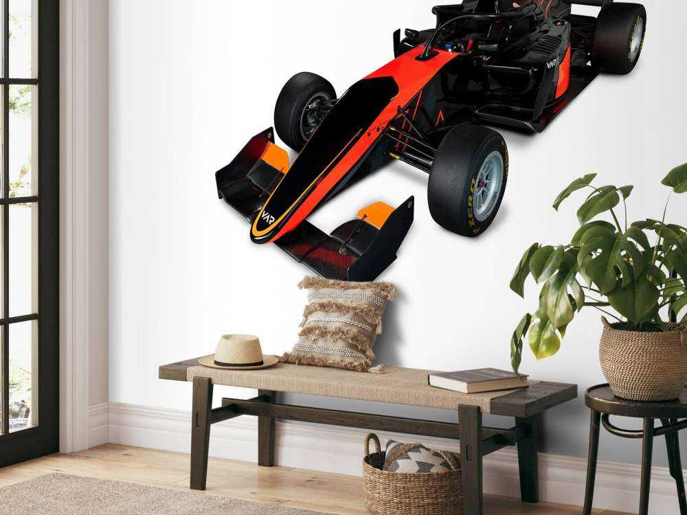 Formula 3 - Left front view, 3d