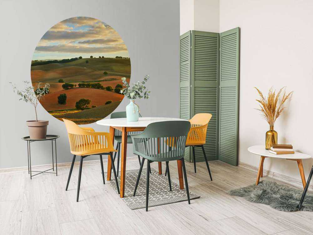 Paesaggio con le montagne