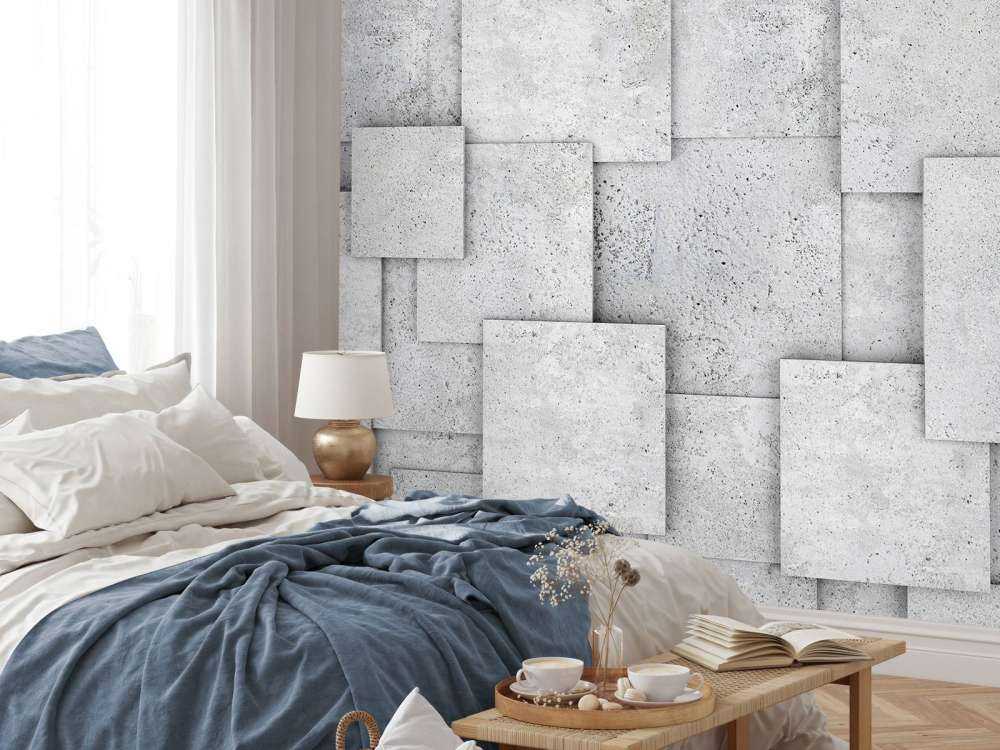 Piastrelle quadrate in 3D