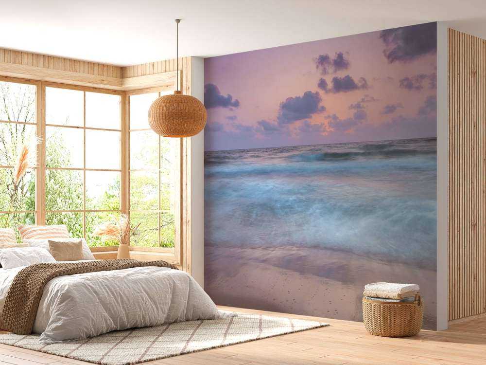 Tramonto sulla spiaggia