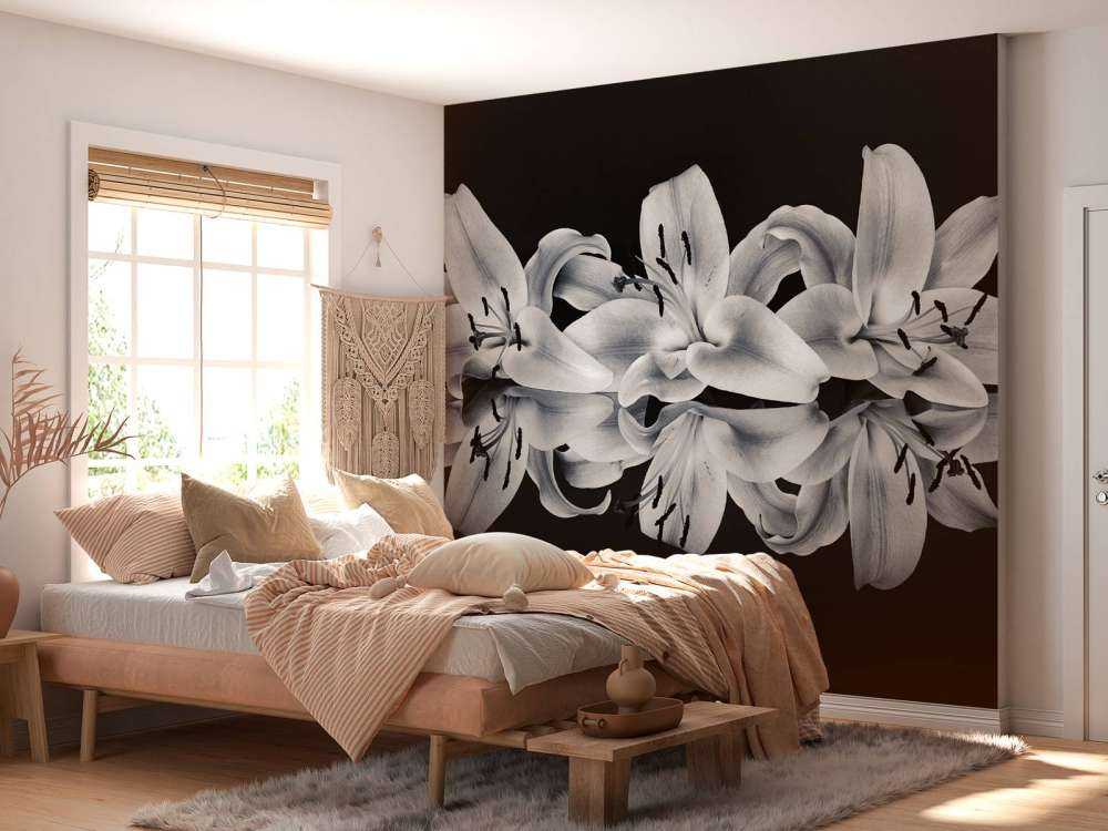 Fiori in bianco e nero