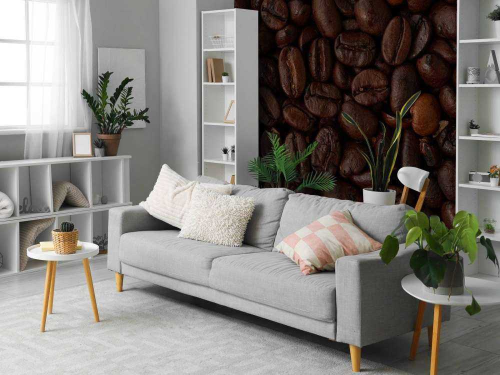 Chicchi di caffè in primo piano