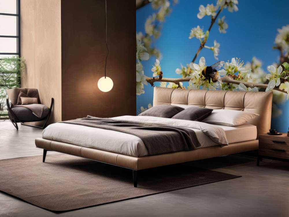 Bombo con fiori bianchi