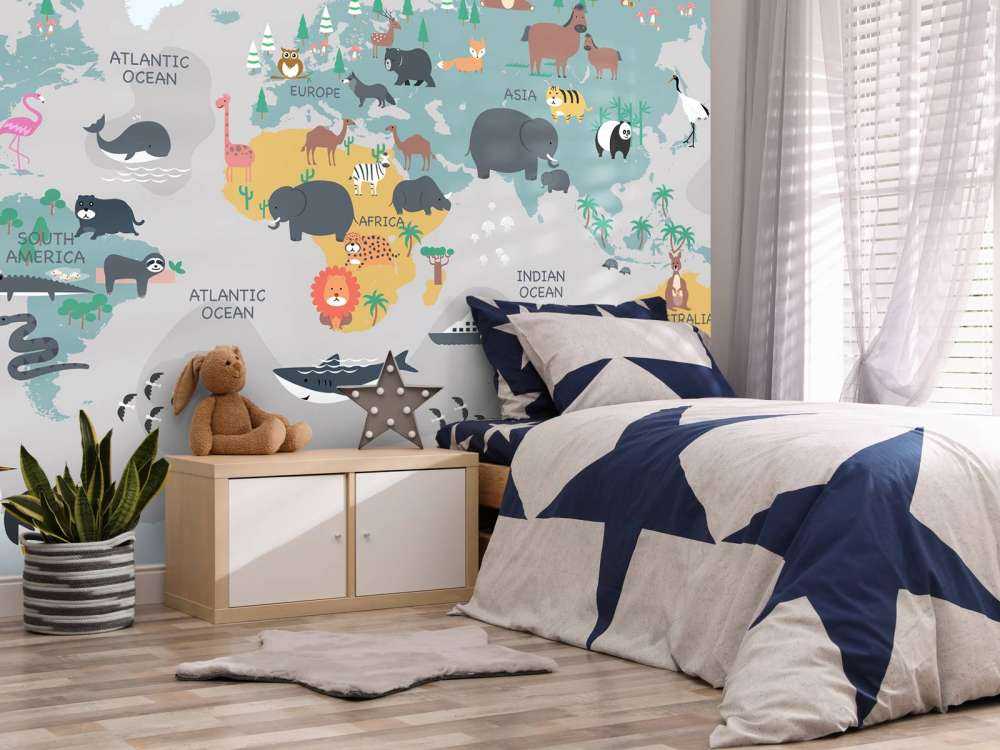 Mappa del mondo animale