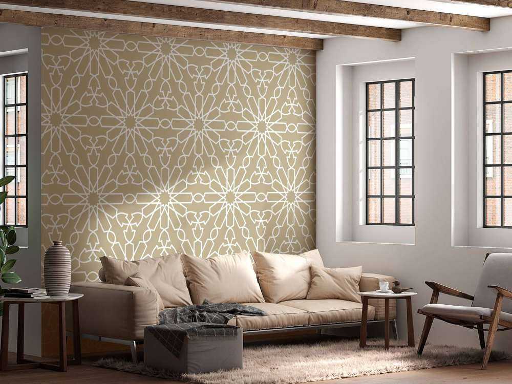 Fiori geometrici, oro