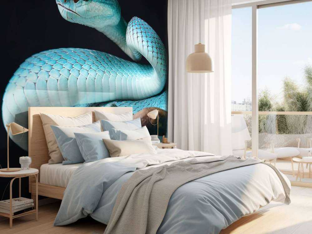 Serpente blu insulare