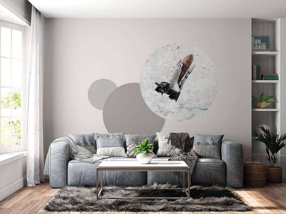 Spaceshuttle su cemento