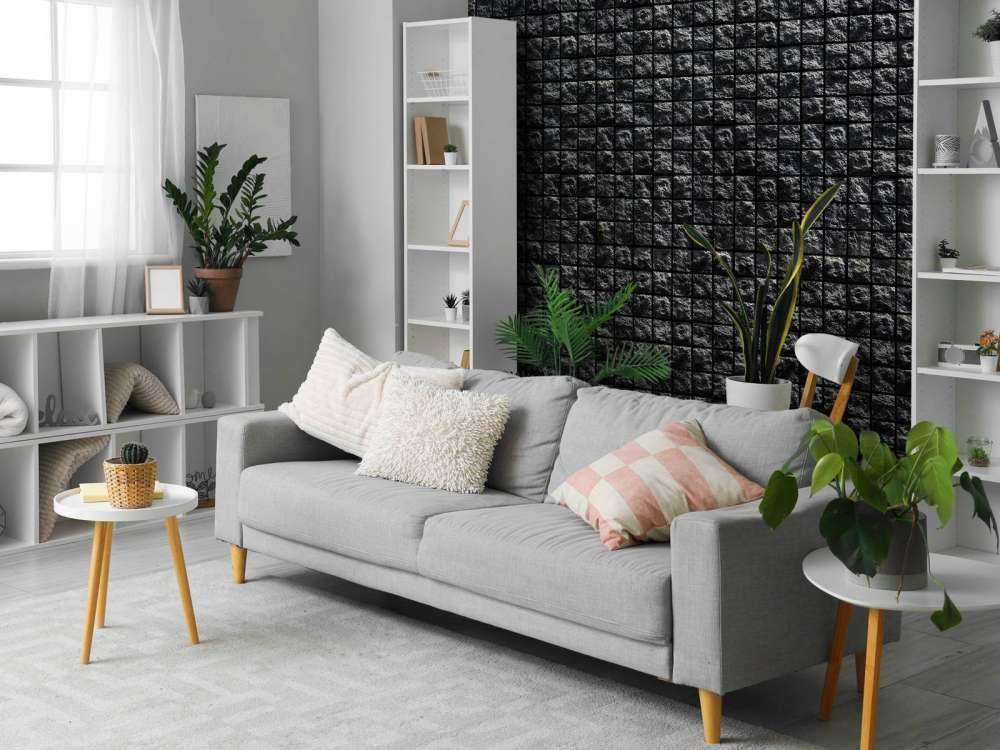 Pietre nere quadrate 