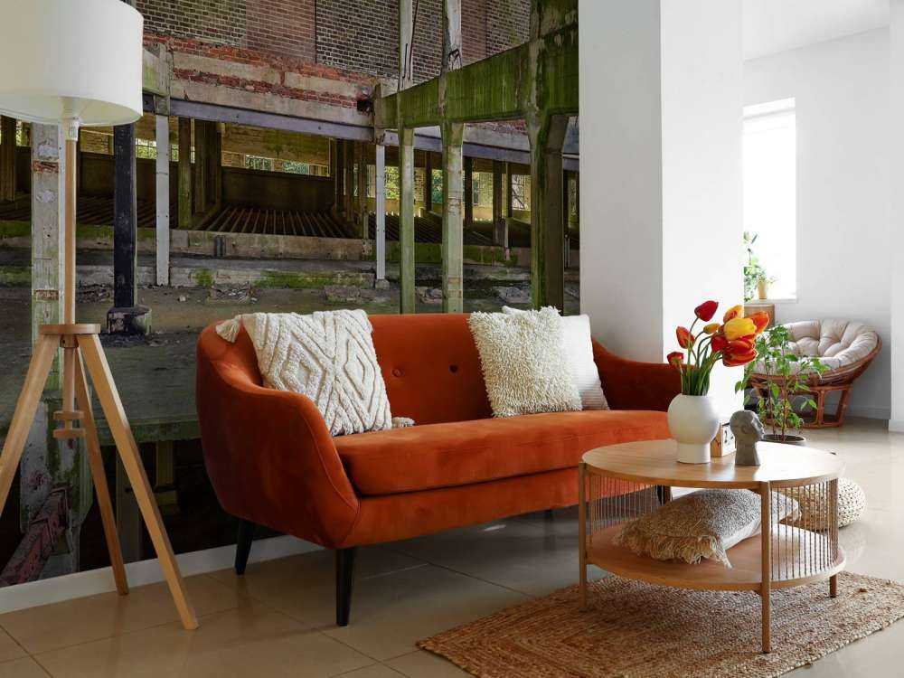 Vecchia fabbrica abbandonata