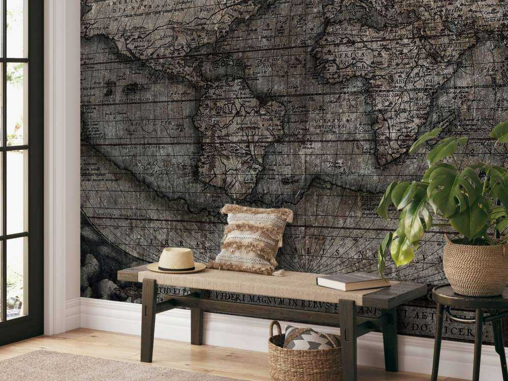 Mappa del mondo latino