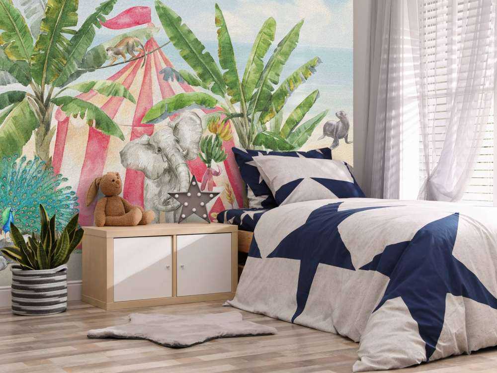 Il circo sulla spiaggia