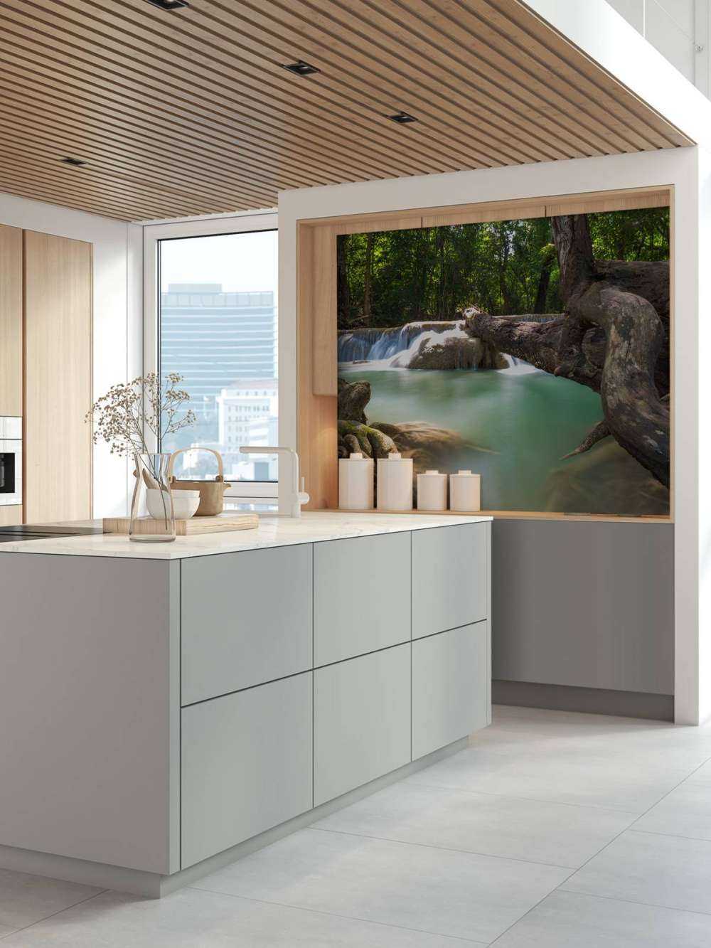 Cascata nella giungla