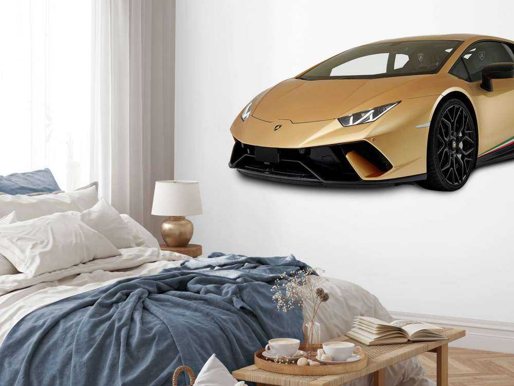 Lamborghini Huracán - Anteriore destro, bianco