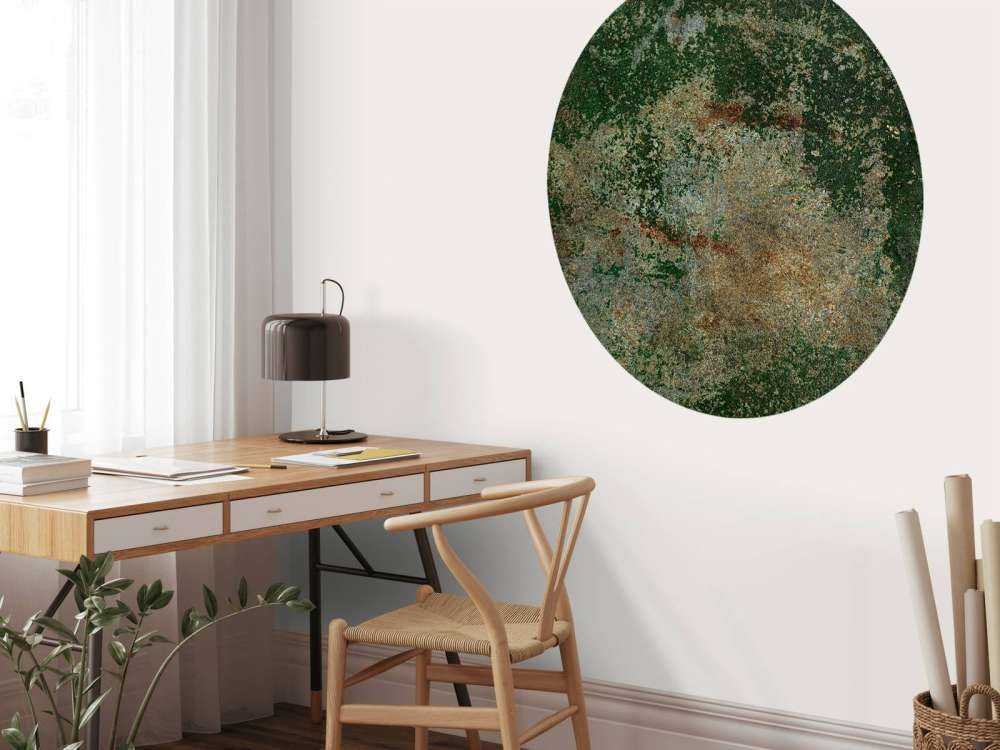 Struttura metallo verde