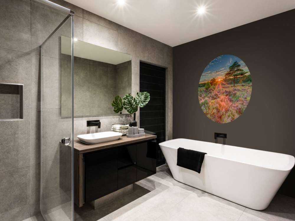 Tramonto in campagna