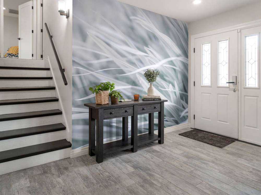 Fili d'erba ravvicinati