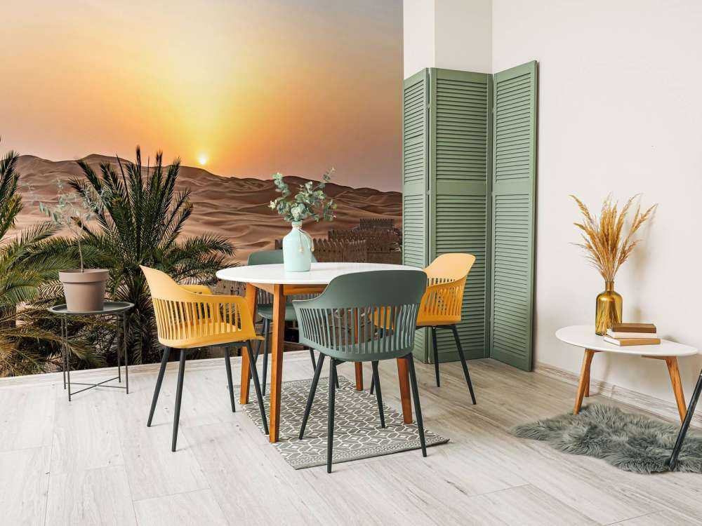 Abu Dhabi al tramonto