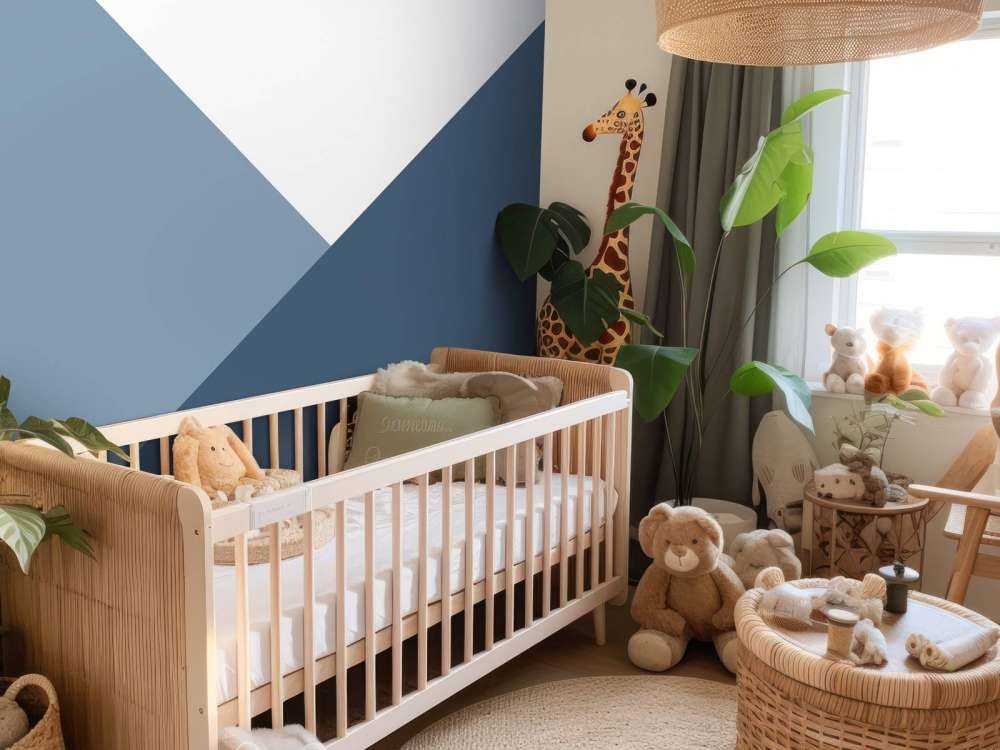 Triangoli nei toni del blu