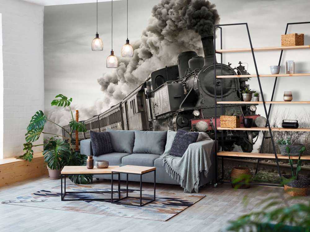 Treno a vapore d'epoca