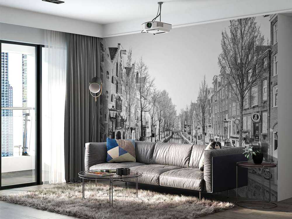 Amsterdam in bianco e nero