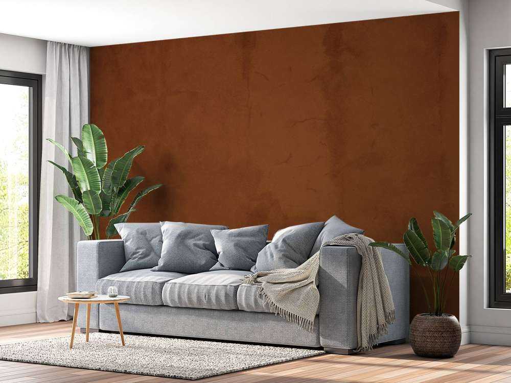 Calcestruzzo rosso marrone