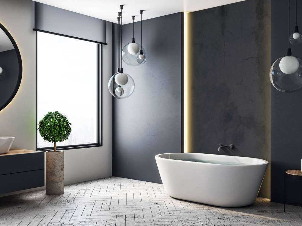 Calcestruzzo grigio carbone