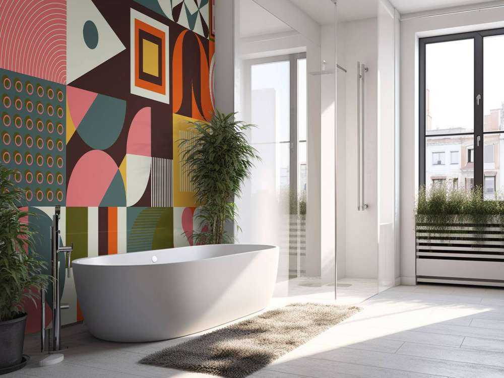 Forme astratte colorate