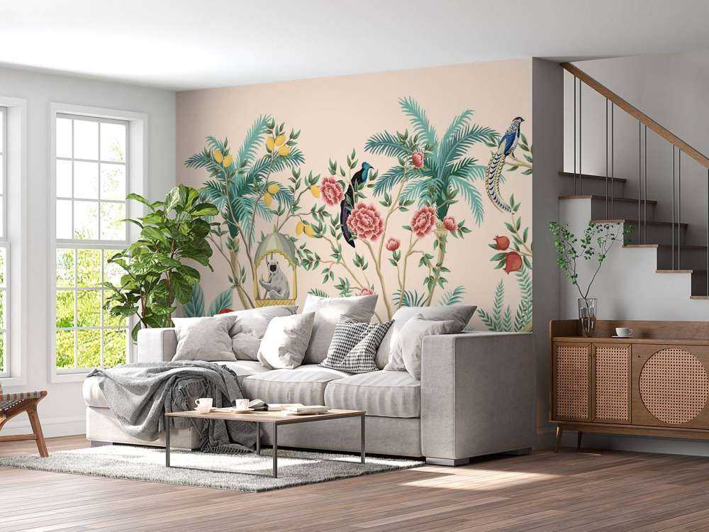 Carta da parati orientale