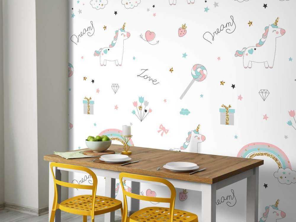 Unicorni, arcobaleni e brillantini