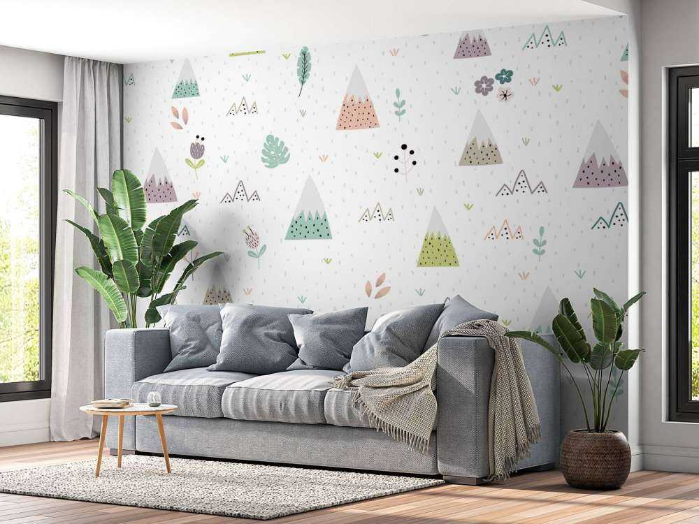 Montagne, piante e fiori