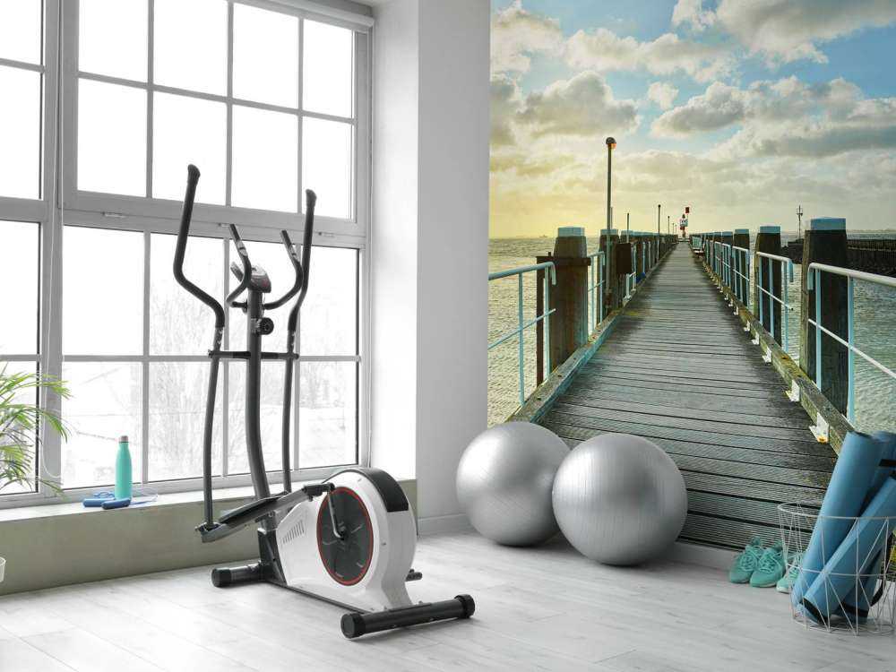 Ponteggi sulla costa