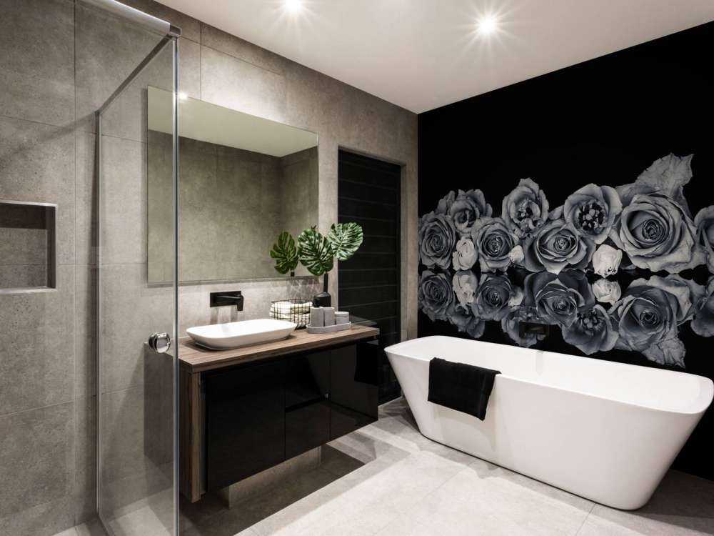 Bouquet di rose in bianco e nero