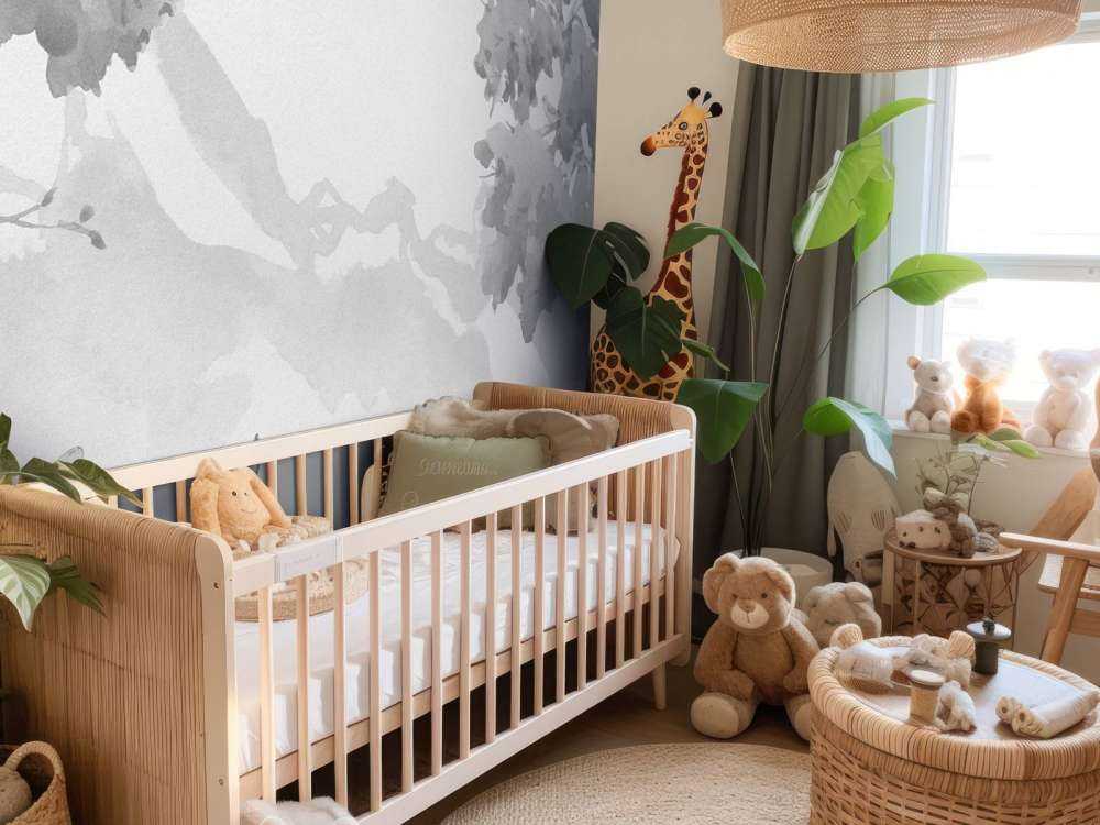 Cervi in tonalità di grigio