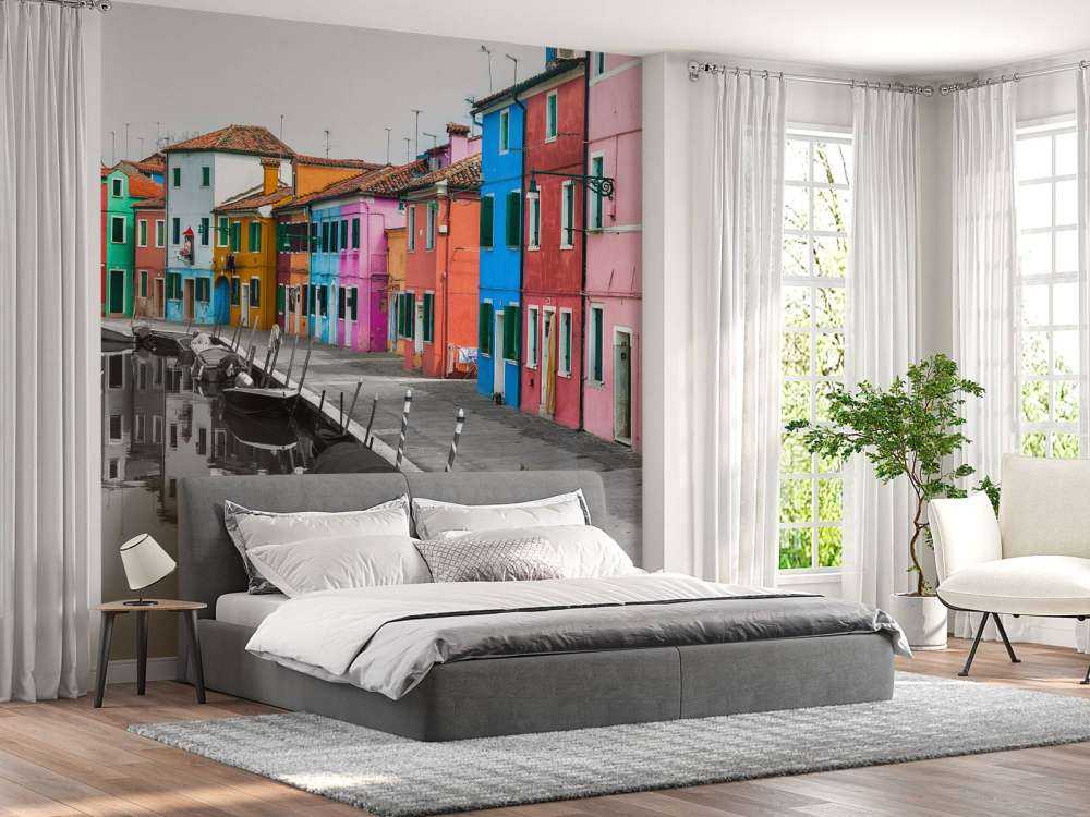 Case di pescatori colorate