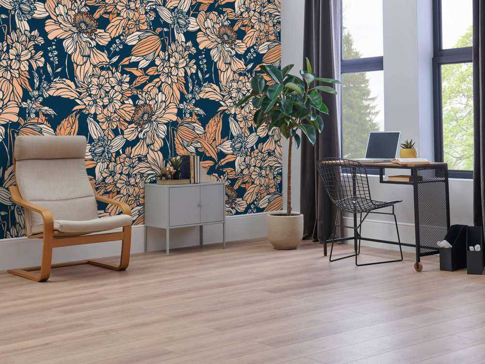 Splendore Floreale del Giardino Notturno