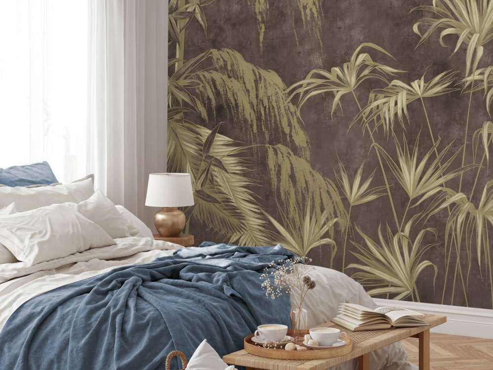 Gioco d'Ombra delle Foglie di Palma