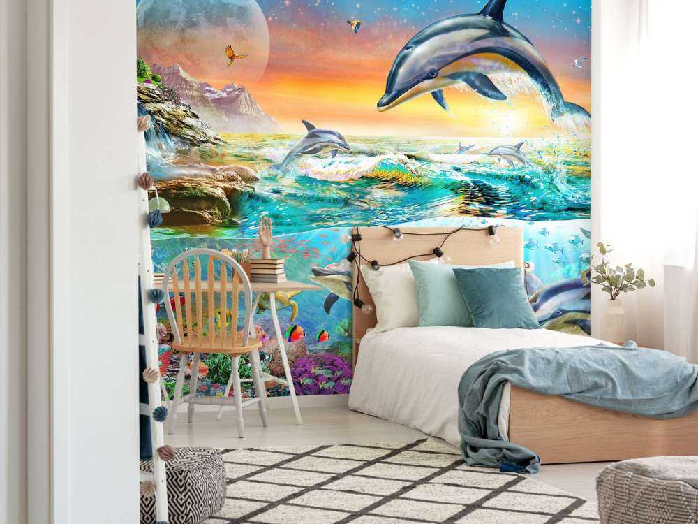 Tropical Evening Dolphins