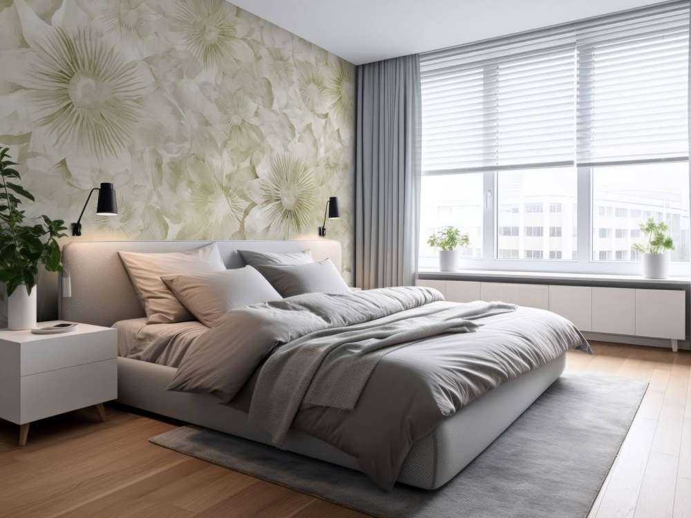 Acquerello Botanico Eleganza Sabbia Calda