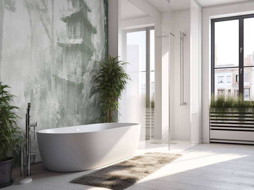 Capanna Nascosta nella Foresta Nebbiosa, verde