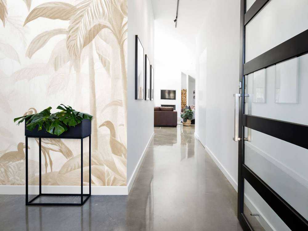 Giungla Nascosta con Ibis, taupe