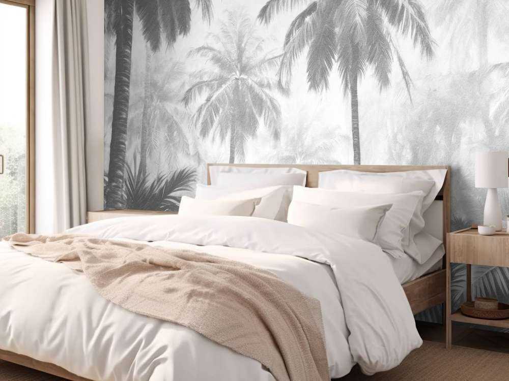 Foresta di Palme Nebbiosa