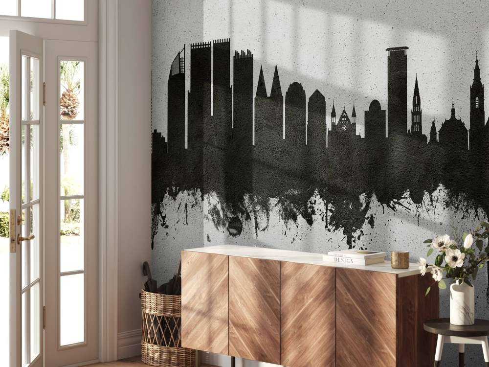 Acquerello skyline, L'Aia