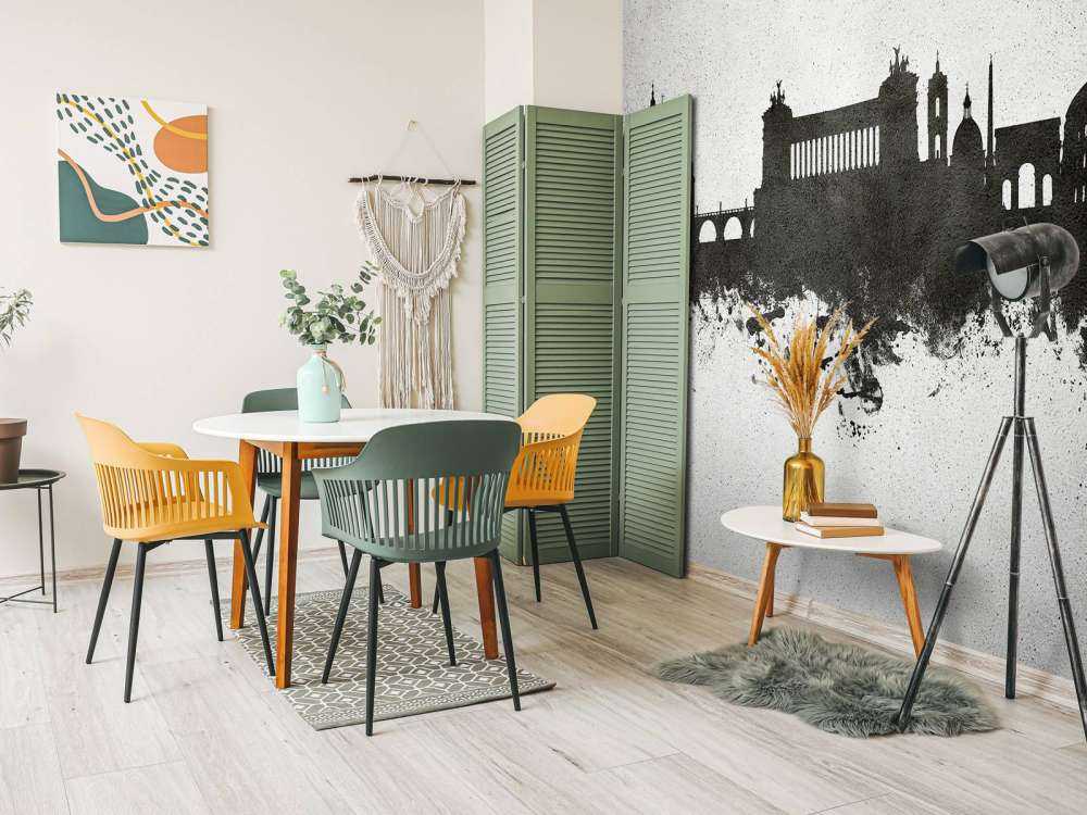 Acquerello skyline, Roma