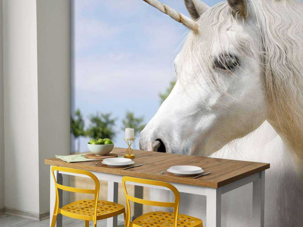 Unicorno bianco