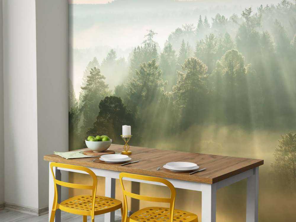 L'alba tra le colline