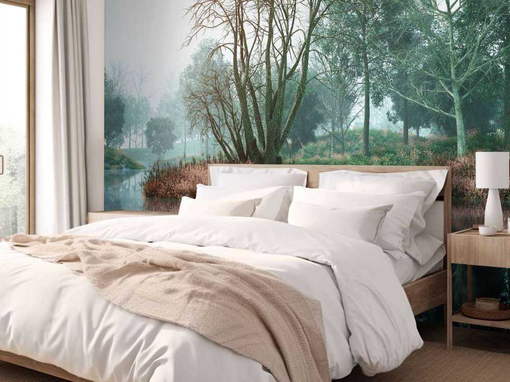 Paesaggio vintage autunnale